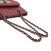 Chanel Шоколадная плитка 2.55 Сумка-тоут на цепочке Сумка-тоут Кожа ягненка Красный