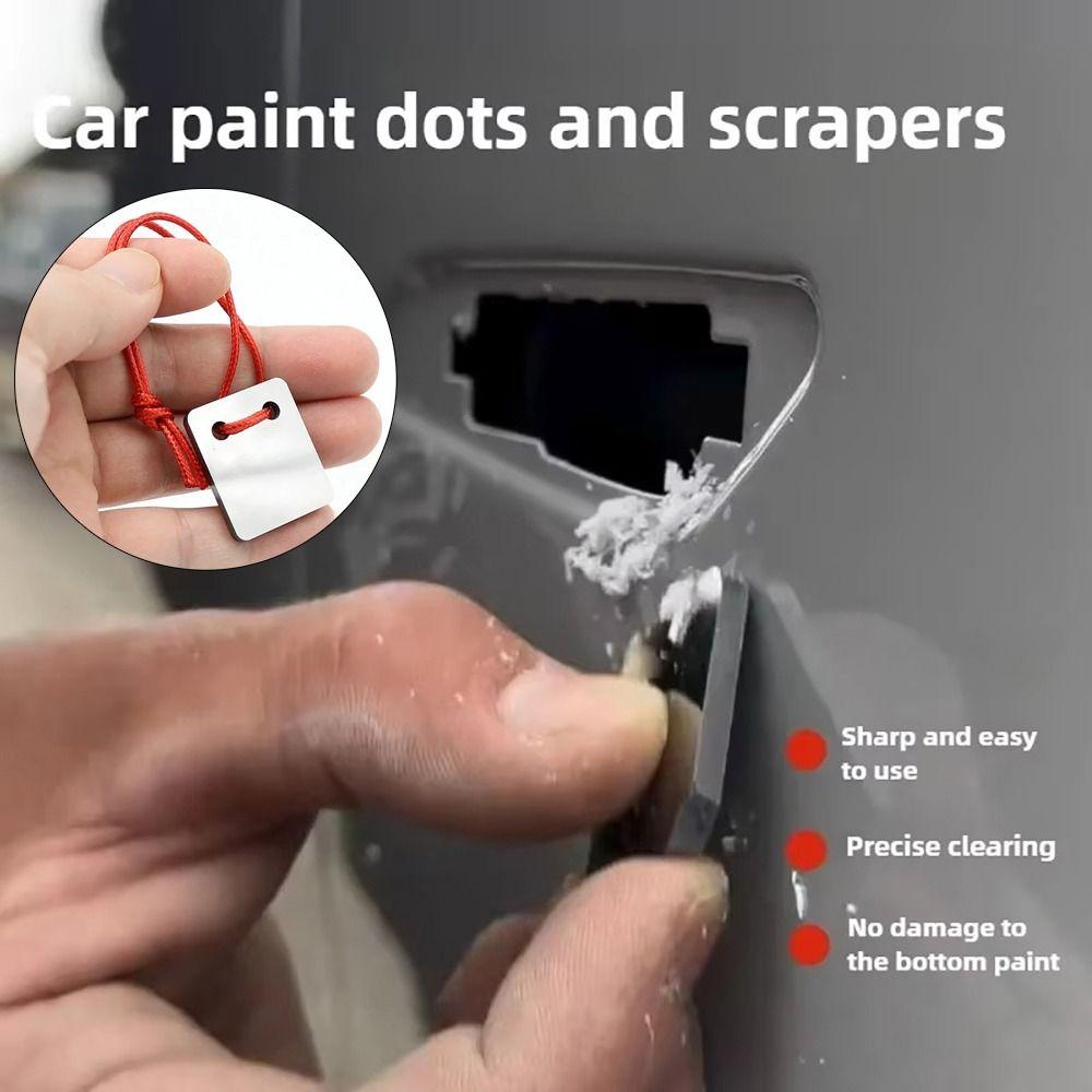 1Pcs Hard Surface Stains Car Polishing Point Repair Scraper Sagging Varnish Surface Smoother