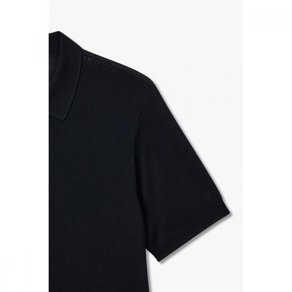 Emporio Armani Men S Rayon Short Sleeve Polo Knit A516128043