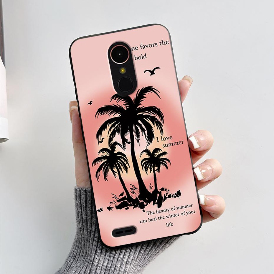 Case For LG K10 2017 X400 M250N /K20 Plus 5.3" Stylish Pattern Silicone Soft Phone Back Cover For LG K10 2017 Cases Bumper Coque