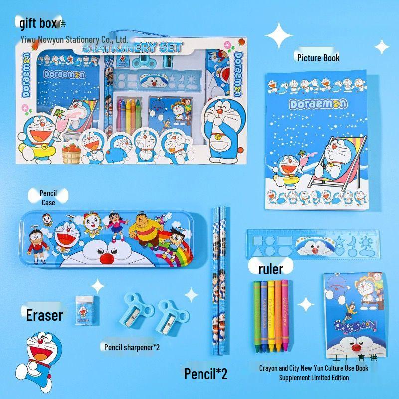 Подарочный набор "Сумка и Канцелярия" на 1 июня для детей - Подарок на День Рождения и Школьные Принадлежности