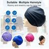 Elastic Waterproof Swim Cap Soft Snorkeling Cap Silicone Swim Headgear  Spearfishing