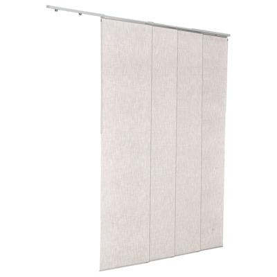 Panel Track Blinds Extendable Track 116 To 218 Cm W Trimmable Light Gray