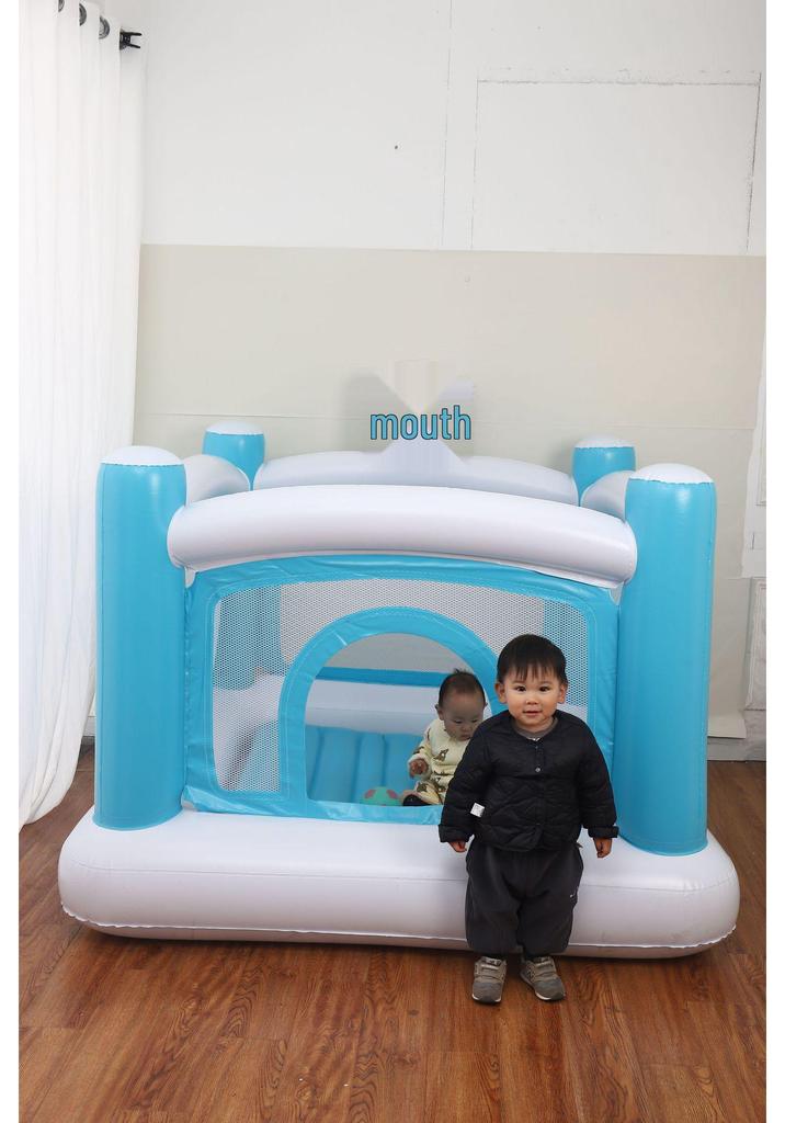 Indoor/Outdoor Kids Inflatable Bouncy Castle Trampoline