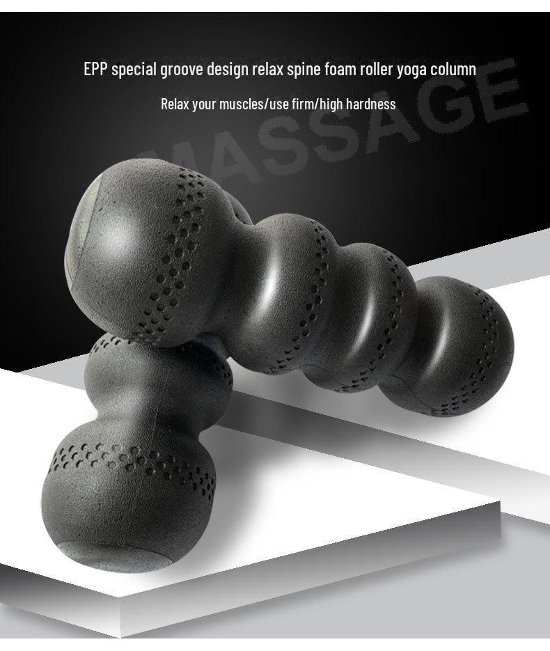 Пенный валик EPP в форме арахиса для расслабления мышц и занятий йогой и фитнесом