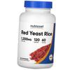 Красный дрожжевой рис, Red Yeast Rice 1200, 120капс (71647025)