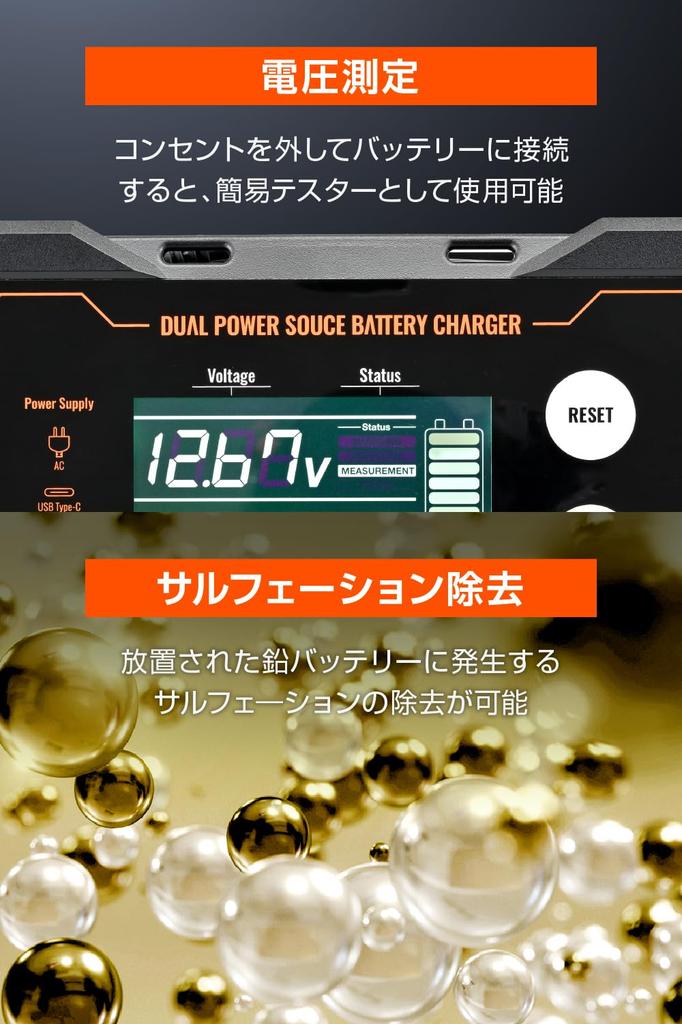 Daytona Motorcycle 12V Portable Power Supply with 37802 Charger, Only, Compatible, Display,