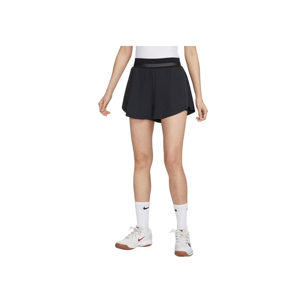 Nike Теннисные брюки Court Advantage Ace Dri-FIT Удобные Стильные Простые Универсальные Женские Брюки Черные FZ6724-010