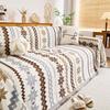 Modern Minimalist Striped Sofa Cover Thickened High-End Sofa Slipcover