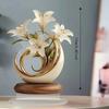 Tree Tulip Ornament 2D Flat Desktop Flower Stand Gifts Desktop Ornaments  Desk Decoration