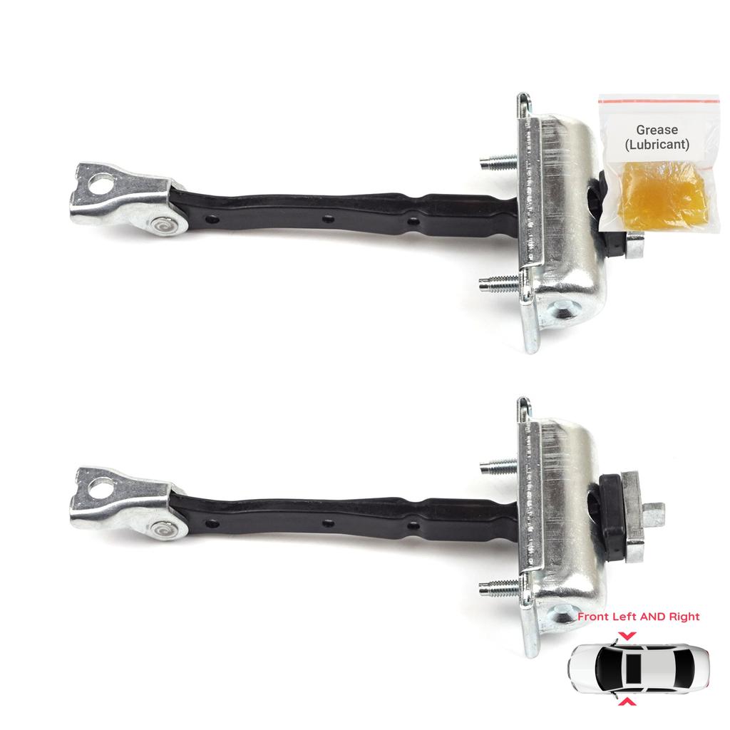 BDP1242-1 2 Pieces Front Left AND Right Door Catch Hinge Brake Stop Check Strap Limiter for Vauxhall Opel Zafira Tourer C P12 2011-2019 39045010
