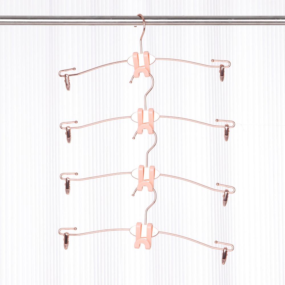Bedroom Saving-Space S Hook Connector Cascading Hook Mini Clothes Hanger Linking Closet Organizer