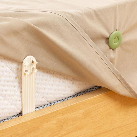 4 шт. держатели простыней пряжки для простыней на резинке боковые пряжки для простыней матраса фиксируют простыни плотно и надежно для всех размеров матрасов