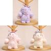 Plush Rabbit Keychain With Ribbon For Girls And Women Gift Accessory