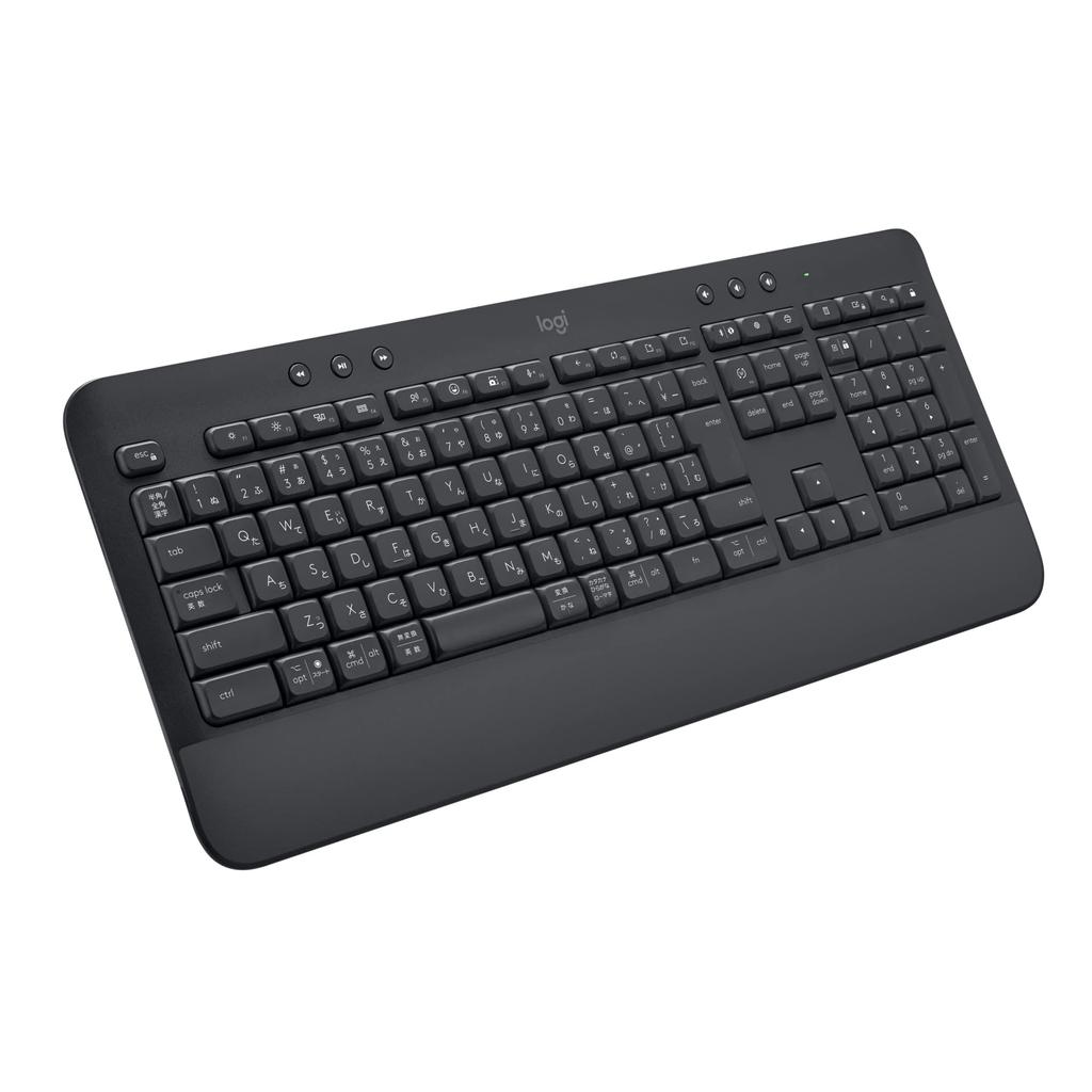 Logitech SIGNATURE K650GR Беспроводная клавиатура Palm Rest Thin Bluetooth Logi Bolt Unifying Несовместимо Японская раскладка Windows Mac Chrome Android