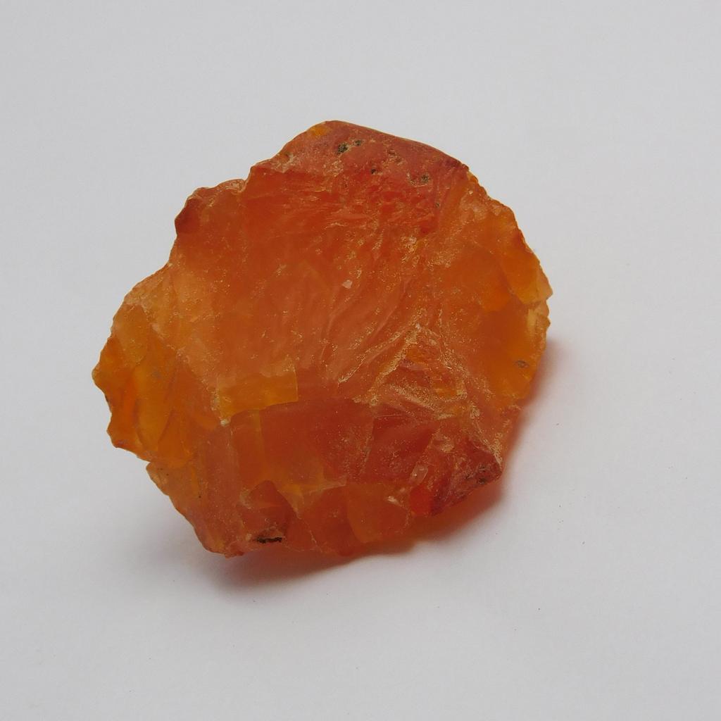 NATURAL Orange Sapphire ROUGH 190.35 Ct Huge Size Uncut Loose Gemstone