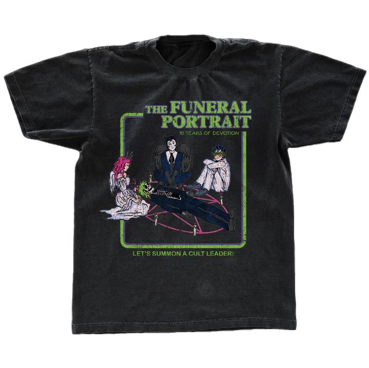 Винтажная футболка The Funeral Portrait 10 Years of Devotion Размеры от S до 5XL 2F886