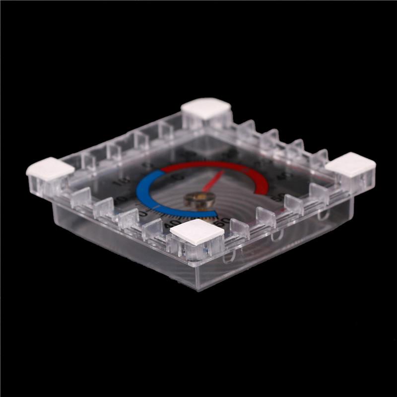 1 шт. пластиковый термометр для окон, помещений, улицы, стены, сада, дома, градуированный диск для измерения температуры