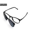 RS010 Custom Men Women Polarized Optical Magnetic Sunglasses Clip Magnet Clip On Sunglasses Polaroid Clip On Sun Glasses