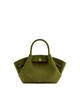 HANA Mini Faux Suede Tote Bag Dark Olive [JW PEI] -