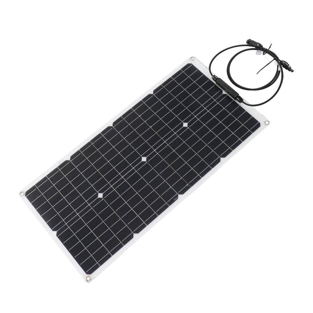 50 Вт 18 В солнечная панель монокристаллическая IP65 водонепроницаемая портативная солнечная фотоэлектрическая панель для автомобиля RV