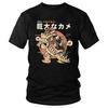 Trendy Japanese Harajuku Bowserzilla Men T-Shirt Short Sleeve Video Game Monster Top Anime Manga Kaiju Tee Boyfriend's Gift#Color