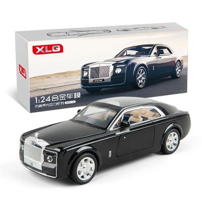 1/24 Rolls Royce Phantom Модель автомобиля Металлическая модель автомобиля Литой автомобиль из сплава Детская игрушка Подарочные предметы коллекционирования Бесплатная доставка