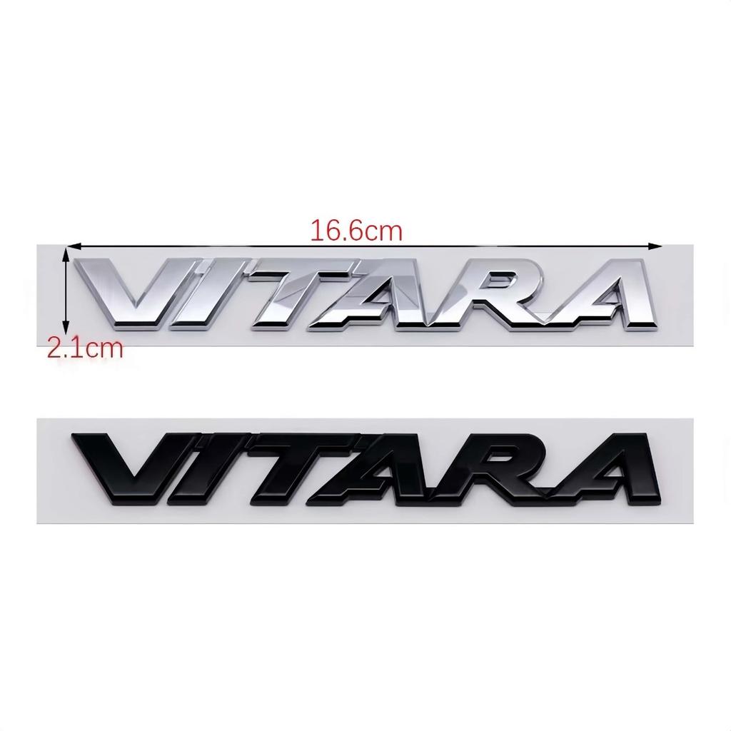1PC 3D ABS SWIFT VITARA ALIVIO Letters Logo Badge Sticker Car Rear Trunk Steering Wheel Emblem Decal