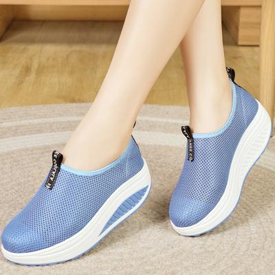 Мода Мода Дышащая сетка Женские кроссовки для бега Удобные Легкие Повседневные кроссовки Летние Уличные Нескользящие Кроссовки на плоской подошве