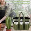 2/1pcs Garden Tool Bag, Garden Tote Bag With 8 Pockets, Canvas Garden Tool Storage Bags Large Organizer Bag for Garden Tool Kit