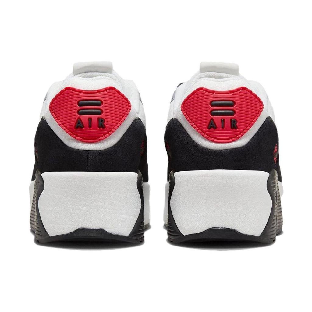 Nike Женские Air Max 90 LV8 Summit White Black Wolf Grey Smoke Grey Infrared FD4328-101