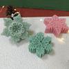 Christmas Snowflake Flower Silicone Mold for Handmade Soap Aromatherapy Candle Making