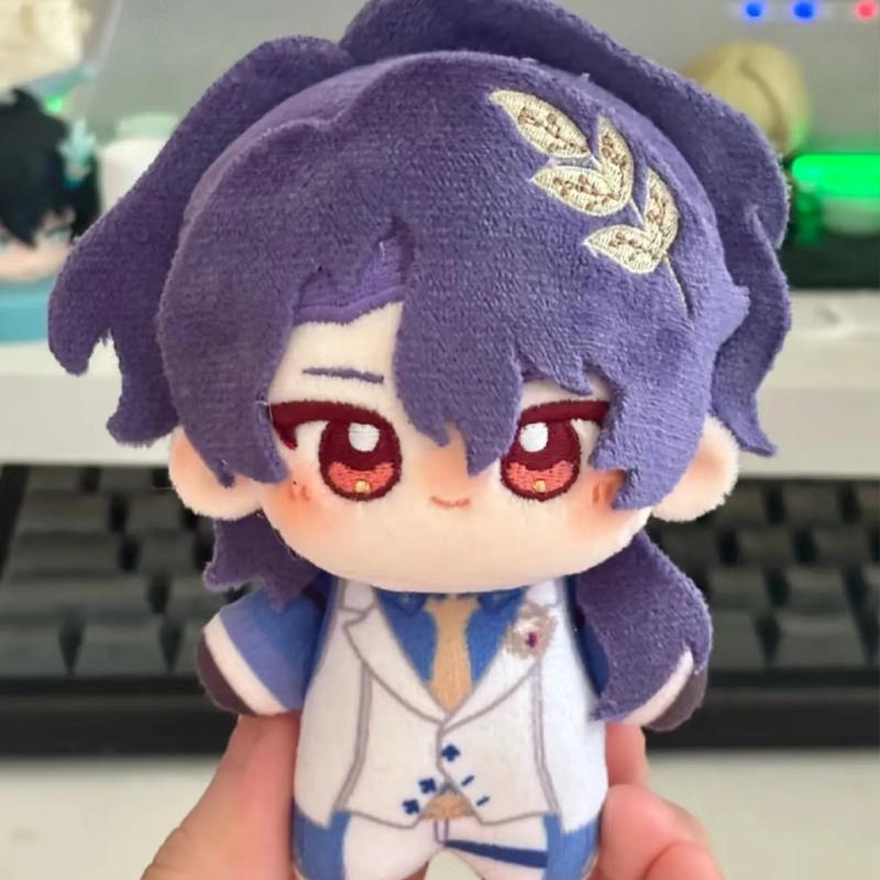 10 см Милый Аниме Игра Honkai Star Rail Доктор. Авентурин Плюшевые Игрушки Брелок-Подвеска Фигурка Персонажа Плюшевая Кукла