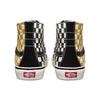 Vans Sk8 Высокие кеды в клетку желто-белые унисекс кеды для скейтбординга VN0A3MV1314