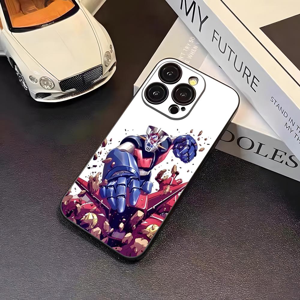 UFO Robot Goldorak Phone Case For 16 Pro Max Iphone 17 Pro Max 14 15 Plus 12 13 11 Pro Xr X Xs SE Back Cover