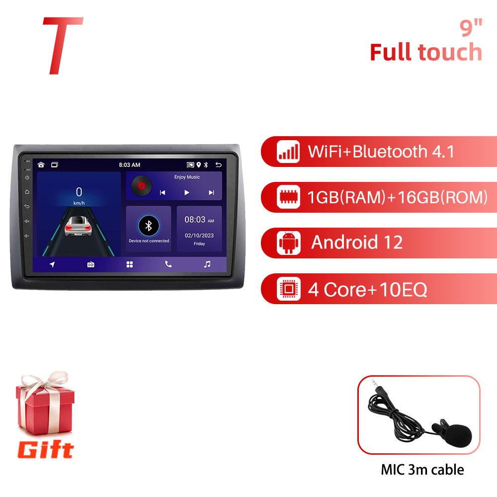 Android Car Radio 9 дюймов для Fiat Stilo 2010 GPS 2din 4G LTE Мультимедиа Видео Плеер Головное Устройство Радио Стерео Беспроводной Carplay