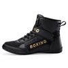 Men Wrestling Shoes High Top Outdoor Sports Comfortable Fighting Wrestling Boots Training Sneakers Man Professional Boxing Shoes