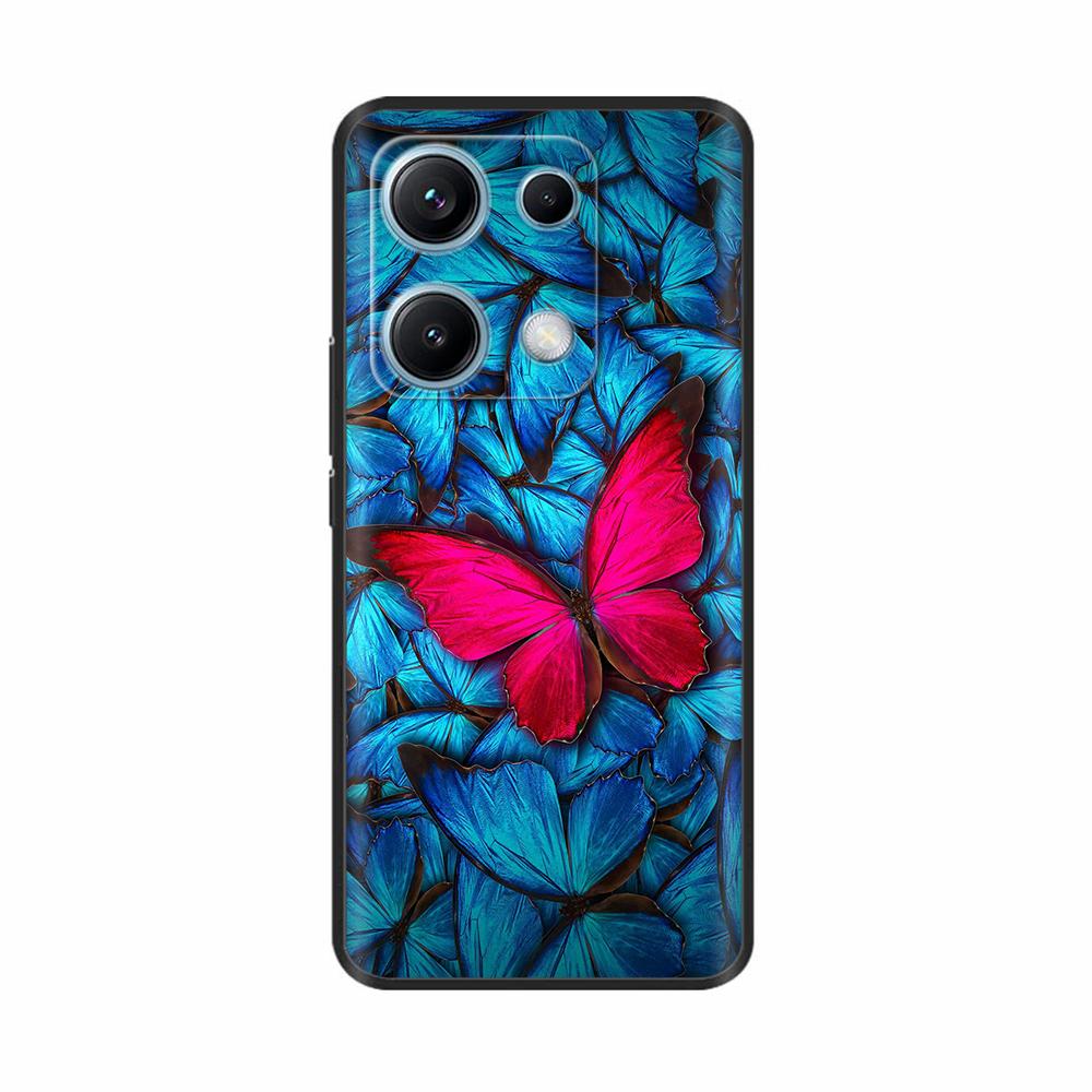 Чехол для Redmi Note 14S Новый дизайн Милый Силиконовый Задний Чехол Чехол для Телефона Для Xiaomi Redmi Note 14S Чехлы Note14S Мягкий Бампер Coque