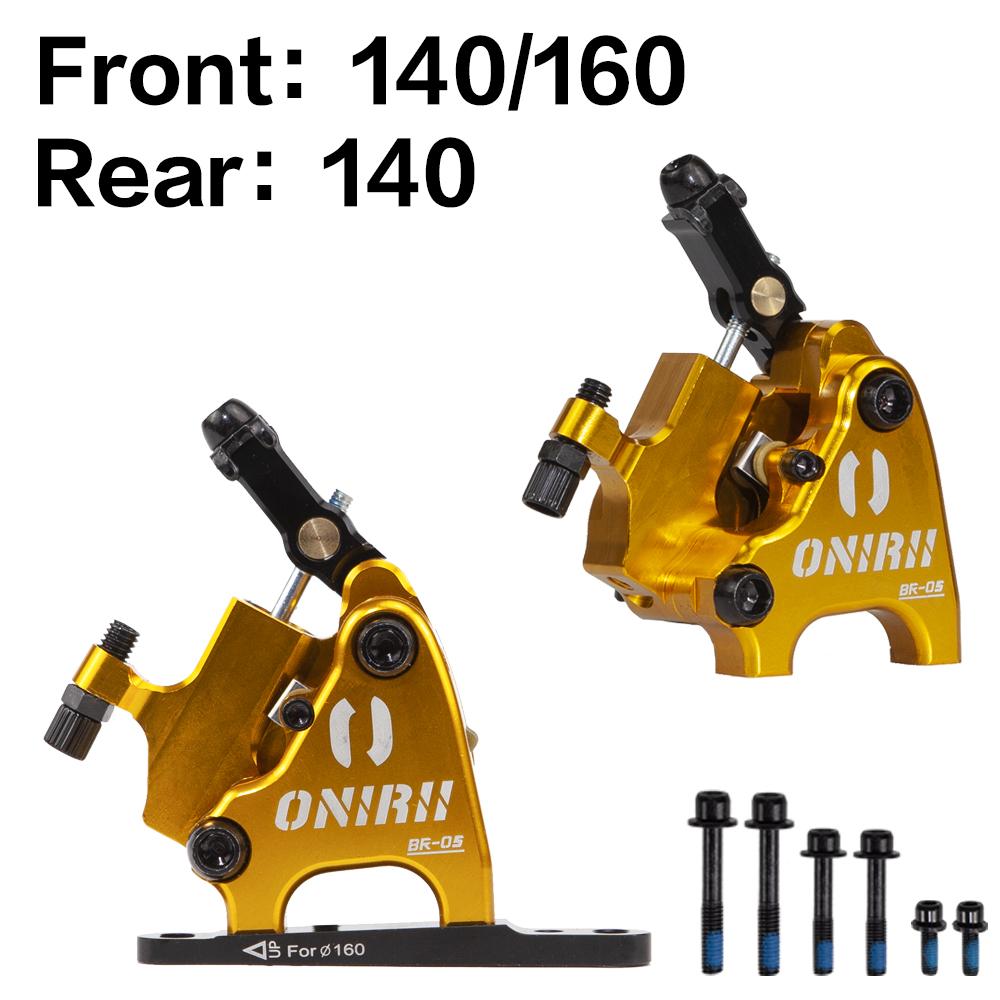 ONIRII Гидравлические дисковые тормозные суппорты с тросовым приводом Flat Mount Масляный дисковый тормоз для шоссейного велосипеда, гравийного велосипеда Новый