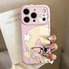 Милый чехол с белым фоном и горошком для лица девушки для iPhone 11 Pro Max Apple 11 чехол для мобильного телефона 11 новый 11 жесткий