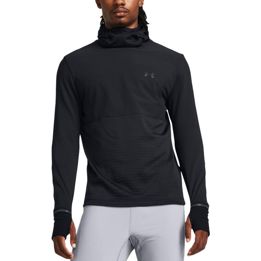 Under Armour UA Qualifier Coldgear Толстовка мужская черная 1379306-001
