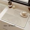 Нескользящий Дренажный Коврик Фэнтези Стиль Коврик для Посуды Модные Сушильные Коврики Коврик для Столешницы в Ванной
