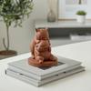 Забавная статуэтка кота для полок, Коты-бойцы, Украшение, 3D-печатная фигурка сложенных котят, Прочные фигурки из ПЛА-смолы, Креативная скульптура животного, Дом