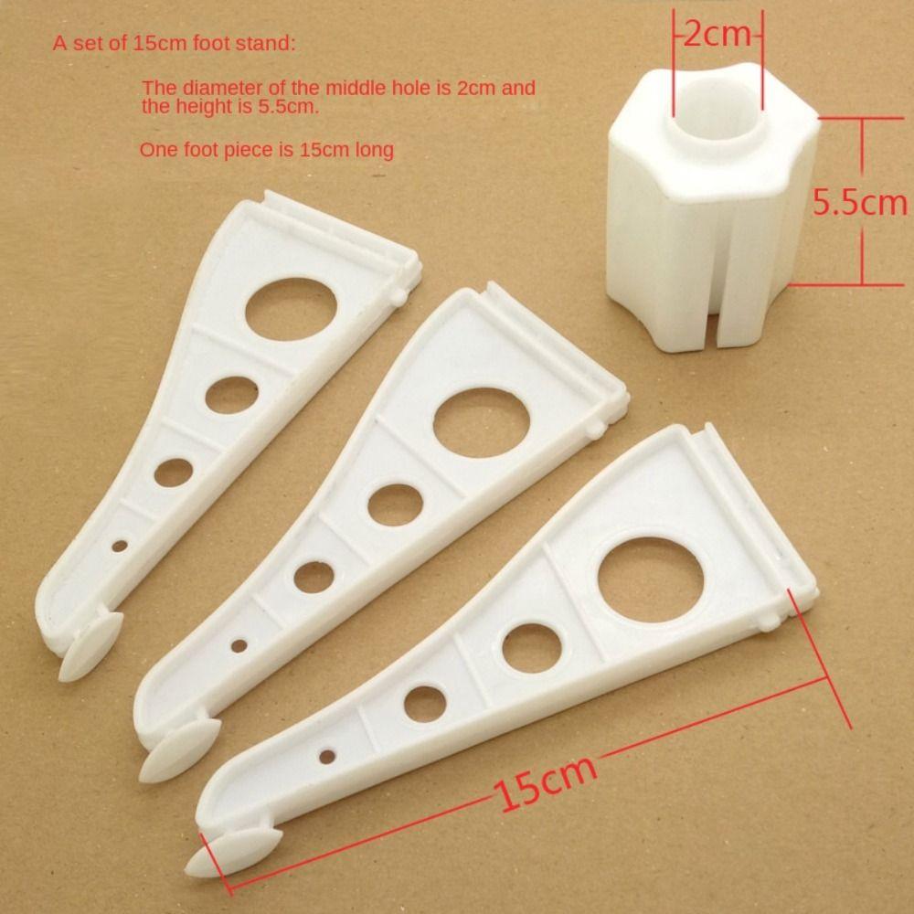 Detachable Xmas Tree Holder Reliable Triangle Christmas Tree Stand Legs