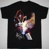 Подарок для фаната Ace Frehley Черная футболка для мужчин и женщин Все размеры Унисекс футболка
