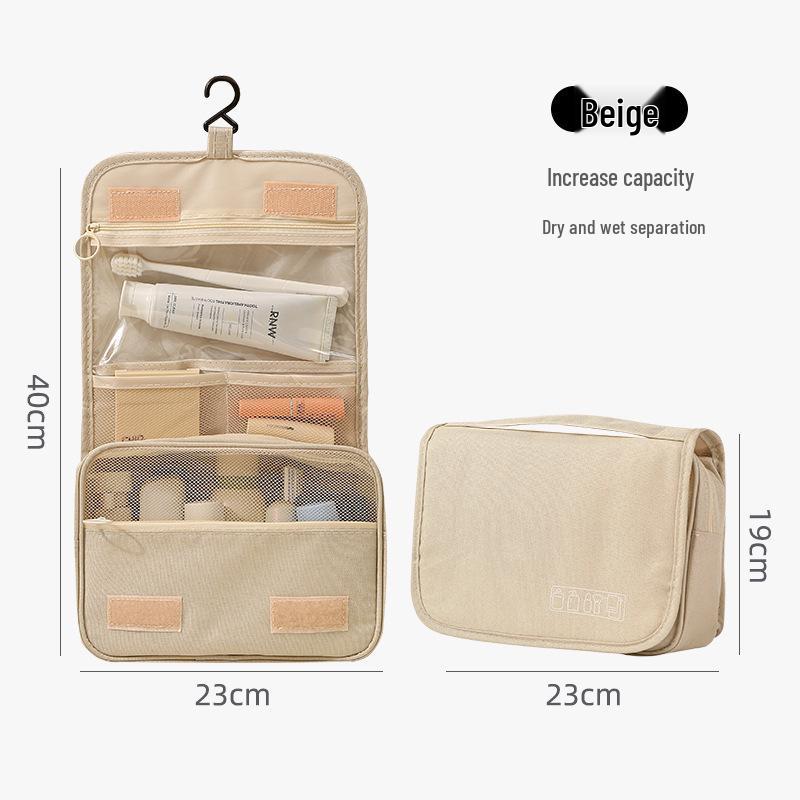 Вместительная подвесная сумка для путешествий и деловых поездок: Раздельное мытье, сушка и сушка для мужчин и женщин.