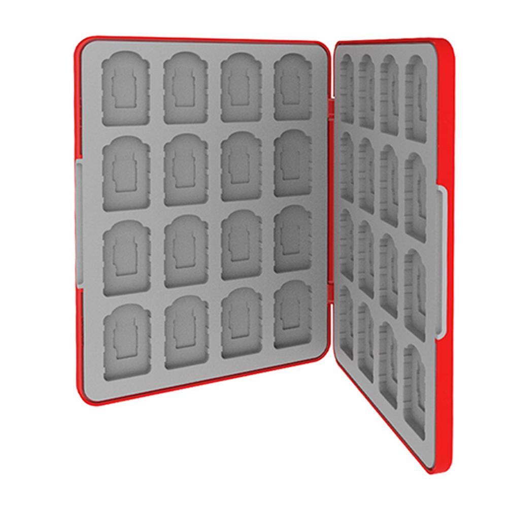 Game Card Case with 32 Game Card Slots Portable Game Protective Organizer Game Storage Box for Nintendo Switch2 2025/OLED/Lite