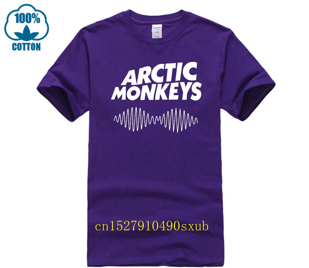 2024 New Arrived Arctic Monkeys T Shirt Men 100 Cotton Street Wear Tshirt Men Harajuku Hip