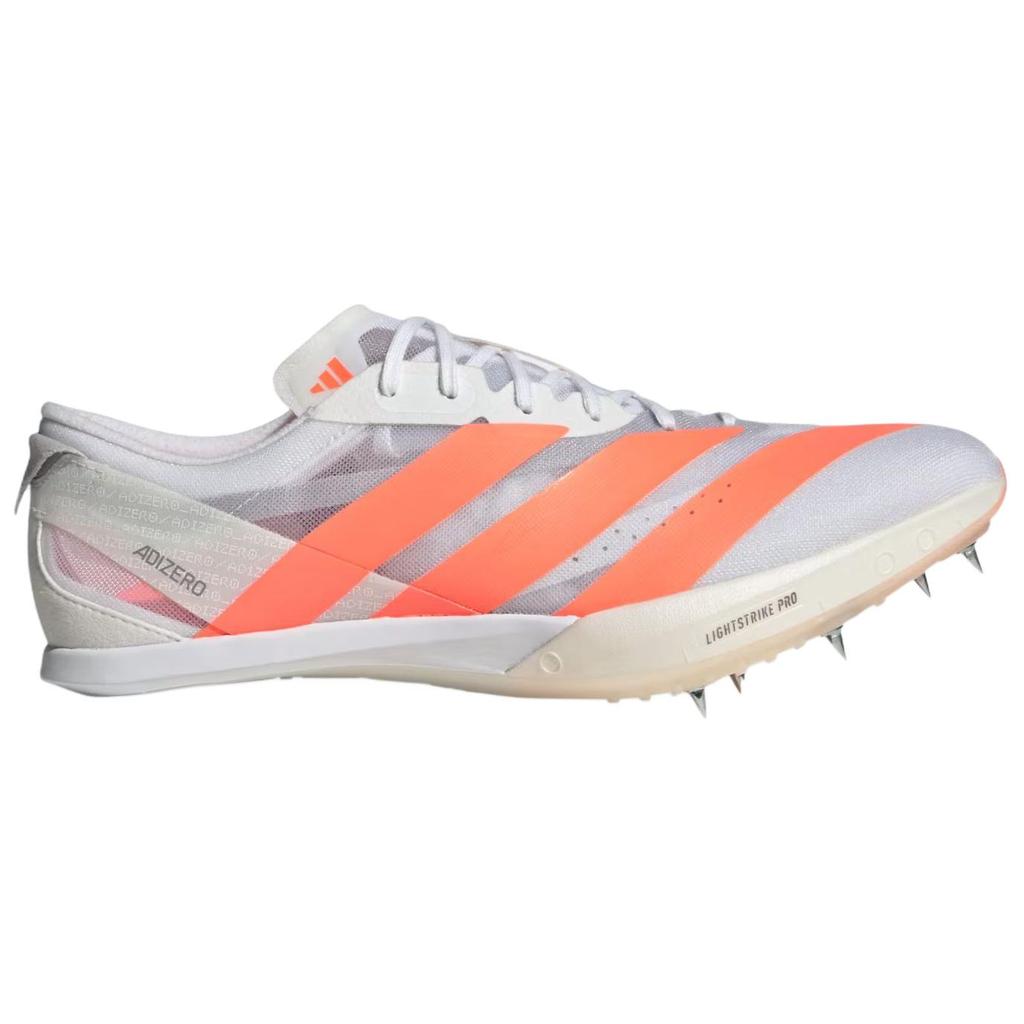 adidas Adizero Finesse Классификация функции отскока Функциональность отскока Облачно-белый Обувь для легкой атлетики Унисекс JQ5932