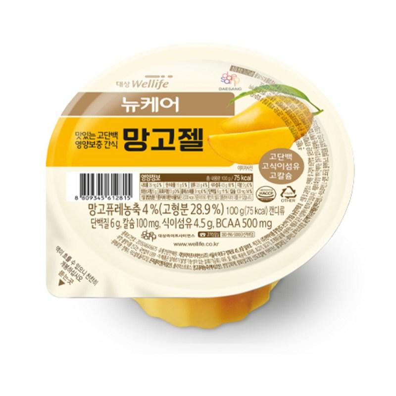 New Care Nutritional Snack Mango Gel 100g, 100g, 30 units